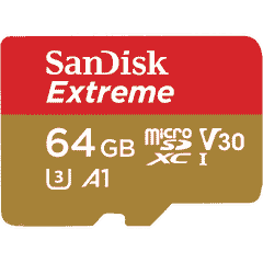  Sandisk Extreme Microsdxc And Microsdhc Uhs-I Cards 64 Gb 