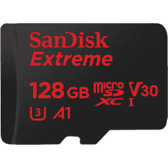  Sandisk Extreme Microsdxc And Microsdhc Uhs-I Cards 128 Gb 