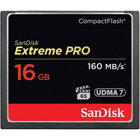 Sandisk Extreme Pro Compactflash Memory Card 16 Gb