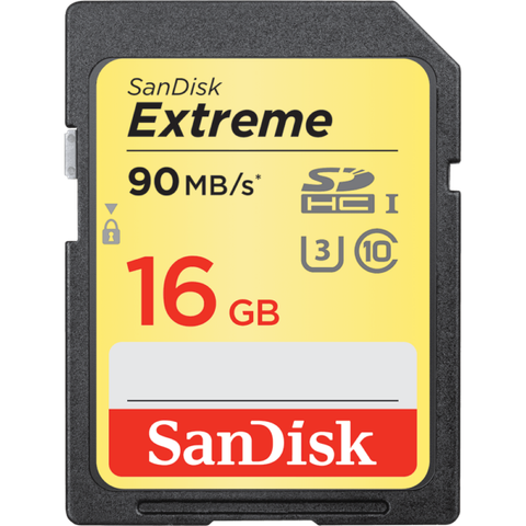 Sandisk Extreme Sd Uhs-I Card 16 Gb
