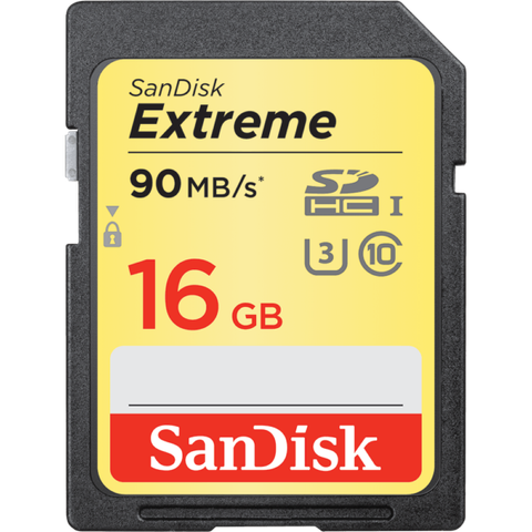 Sandisk Extreme Sd Uhs-I Card 16 Gb
