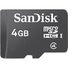  Sandisk Microsd Card 4 Gb 