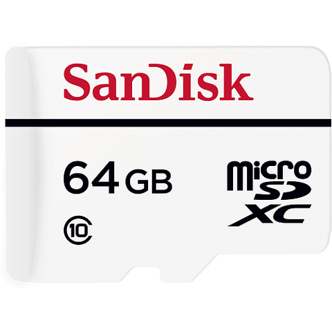 Sandisk Microsd High Endurance Video Monitoring Card 64 Gb