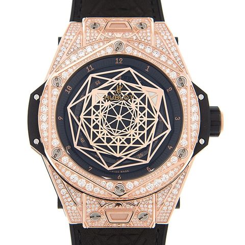 Big Bang Sang Bleu Automatic Diamond