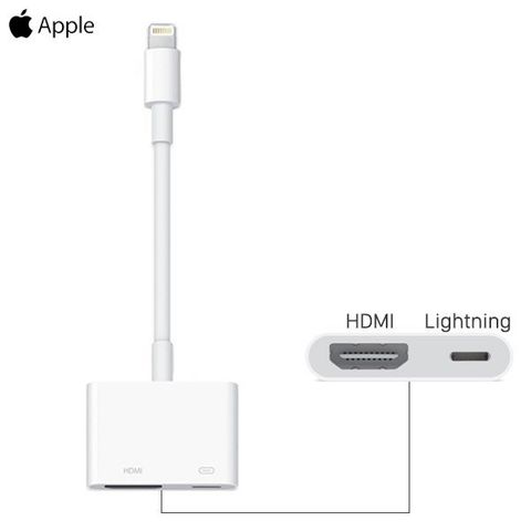 Adapter chuyển đổi Lightning sang cổng HDMI MD826 Apple Trắng