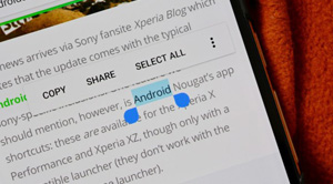 Cách sao chép văn bản nhanh chóng trên Android 6