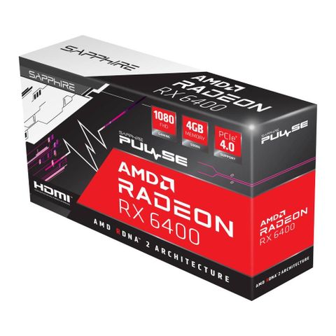 Vga Sapphire Pulse Radeon Rx 6400