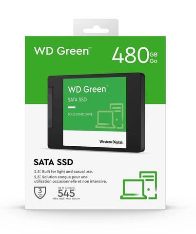 SSD Western Digital Green 480GB 2.5-Inch SATA III WDS480G3G0A
