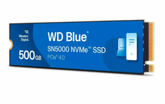  SSD Western Digital Blue SN5000 500GB PCIe Gen4 x4 NVMe M.2 WDS500G4B0E 