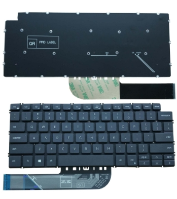 Bàn phím dùng cho laptop Dell Inspiron 5490 đen LED