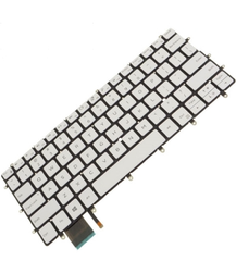  Bàn phím dùng cho laptop Dell XPS 9310 trắng 2in1 LED 