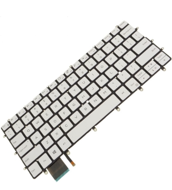 Bàn phím dùng cho laptop Dell XPS 7390 trắng LED