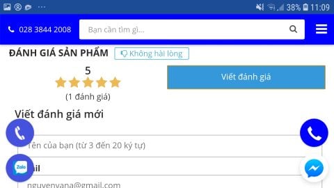 Thông báo v/v Tự Viết đánh giá và tạo 1 sản phẩm tên là Nội dung shtt ngày 20-07-2018 Đại