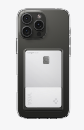 Ốp Lưng Spigen Crystal Slot iPhone 16 Series 2024 Crystal Clear iPhone 16 Pro Max