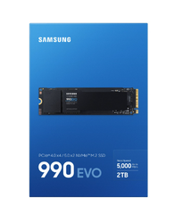  Ổ CỨNG SSD SAMSUNG 2TB 990 EVO M2 2280 NVME PCIE 