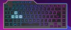  Bàn phím dùng cho laptop Asus G513 LED 7 màu ZIN 