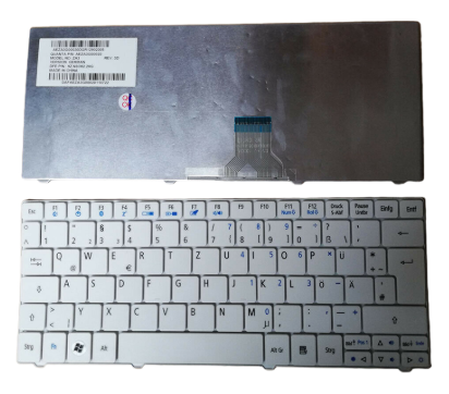 Bàn phím dùng cho laptop Acer One 751 trắng