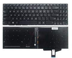  Bàn phím dùng cho laptop Asus M580 N580 FX570 F570U NX580V NX580VD đen LED 