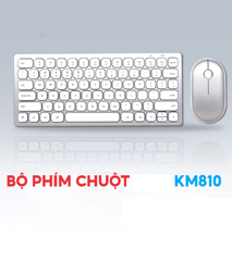  Bộ phím chuột không dây Forder KM810 (Trắng) 