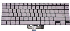  Bàn phím dùng cho laptop Asus Q408 Q407 xám LED 