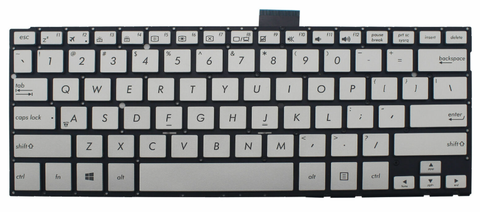 Bàn phím dùng cho laptop Asus TP300L TP301 bạc
