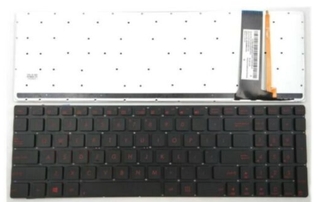 Bàn phím dùng cho laptop Asus N56 Q550 N550 LED đỏ