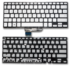  Bàn phím dùng cho laptop Asus S430 bạc 