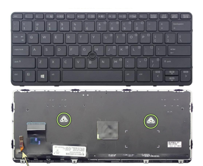 Bàn phím dùng cho laptop HP 820G1 LED