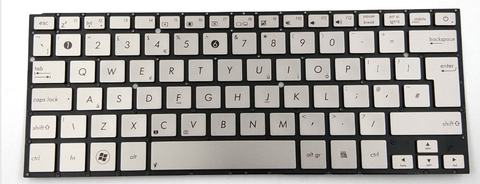 Bàn phím dùng cho laptop Asus UX31 UX32 bạc