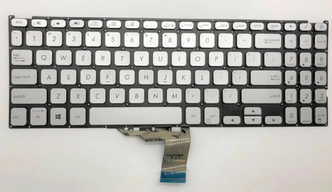 Bàn phím dùng cho laptop Asus A512 X512 bạc ZIN