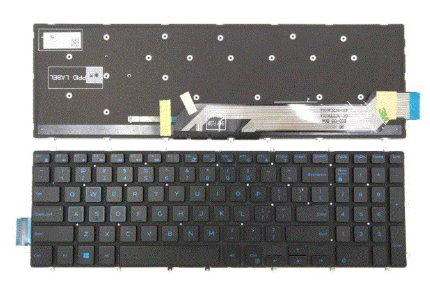 Bàn phím dùng cho laptop Dell G3 3500 Full C xanh LED