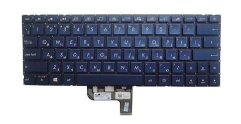 Bàn phím dùng cho laptop Asus UX334 xanh LED