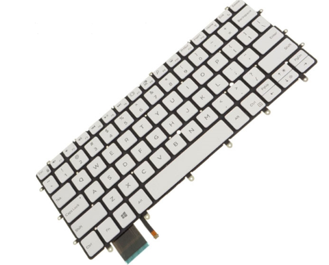 Bàn phím dùng cho laptop Dell XPS 7390 9310 2IN1 trắng LED