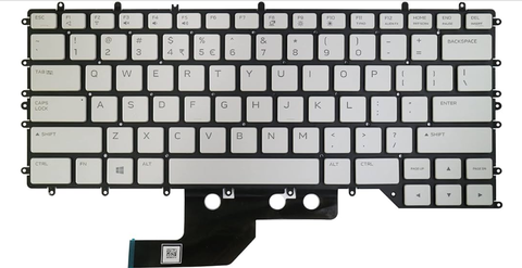 Bàn phím dùng cho laptop Dell Alienware 15R2 2019 trắng