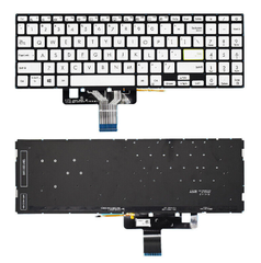  Bàn phím dùng cho laptop Asus X521 bạc LED 