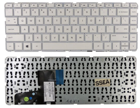 Bàn phím dùng cho laptop HP 14N trắng