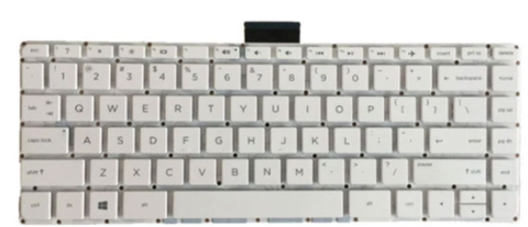 Bàn phím dùng cho laptop HP 14P 14V trắng