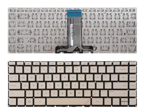 Bàn phím dùng cho laptop HP 14BS vàng