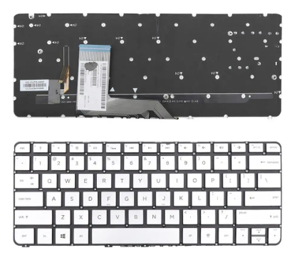 Bàn phím dùng cho laptop HP 13-4000 bạc LED Like New