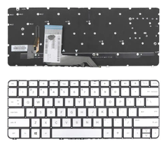  Bàn phím dùng cho laptop HP 13-4000 bạc LED Like New 