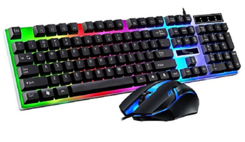 Combo Bàn Phím Chuột G21B Giả Cơ Chuyên Game Led