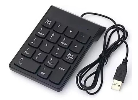 Bàn phím số phụ Numeric Keypad dây USB