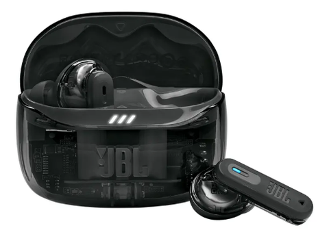 Tai nghe Bluetooth nhét tai JBL Tune BEAM 2 Ghost