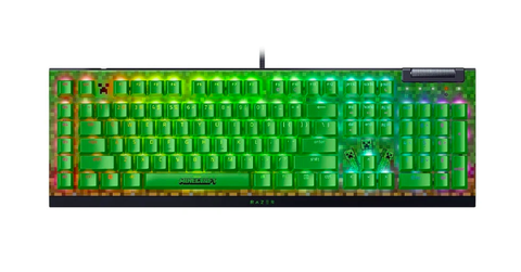 Bàn phím Gaming Razer BlackWidow V4 X - Green Switch - Minecraft Edition (RZ03-04704100-R3M1)