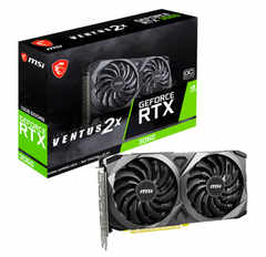  Card màn hình Msi GeForce RTX™ 3060 VENTUS 2X 12G OC 12GB GDDR6 (GeForce-RTX-3060-VENTUS-2X-12G-OC) 