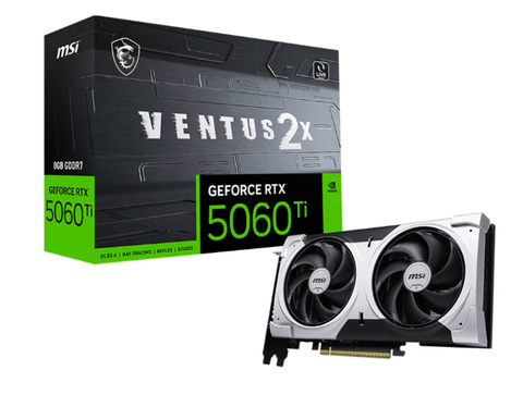 Card màn hình Msi RTX 5060 Ti 8G VENTUS 2X PLUS 8GB GDDR7 (G506T-8V2P)