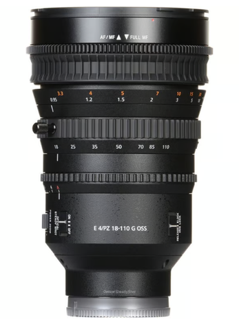 Ống kính Sony E PZ 18–110mm F4 G OSS / SELP18110G
