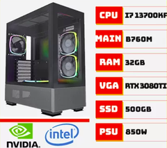  PC GAMING i7 13700KF RTX 3080Ti | RAM 32GB | SSD 500GB – TGPCGM038 