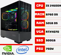  PC ĐỒ HỌA i5 14600K RTX 4070 12GB | RAM 32GB | SSD 500GB – TGPCDH019 