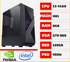  PC GAMING i3 4160 GTX 960 | RAM 8GB | SSD 120GB – TGPCGM003 